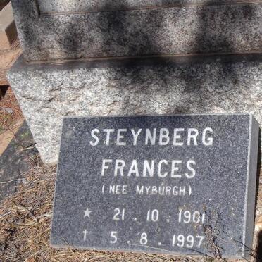 STEYNBERG Francis nee MYBURGH 1901-1997