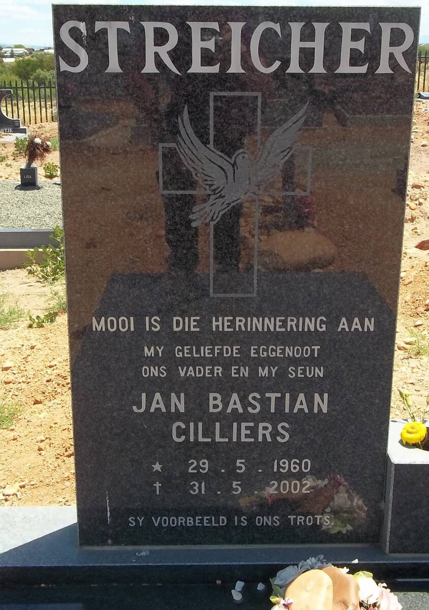 STREICHER Jan Bastian Cilliers 1960-2002
