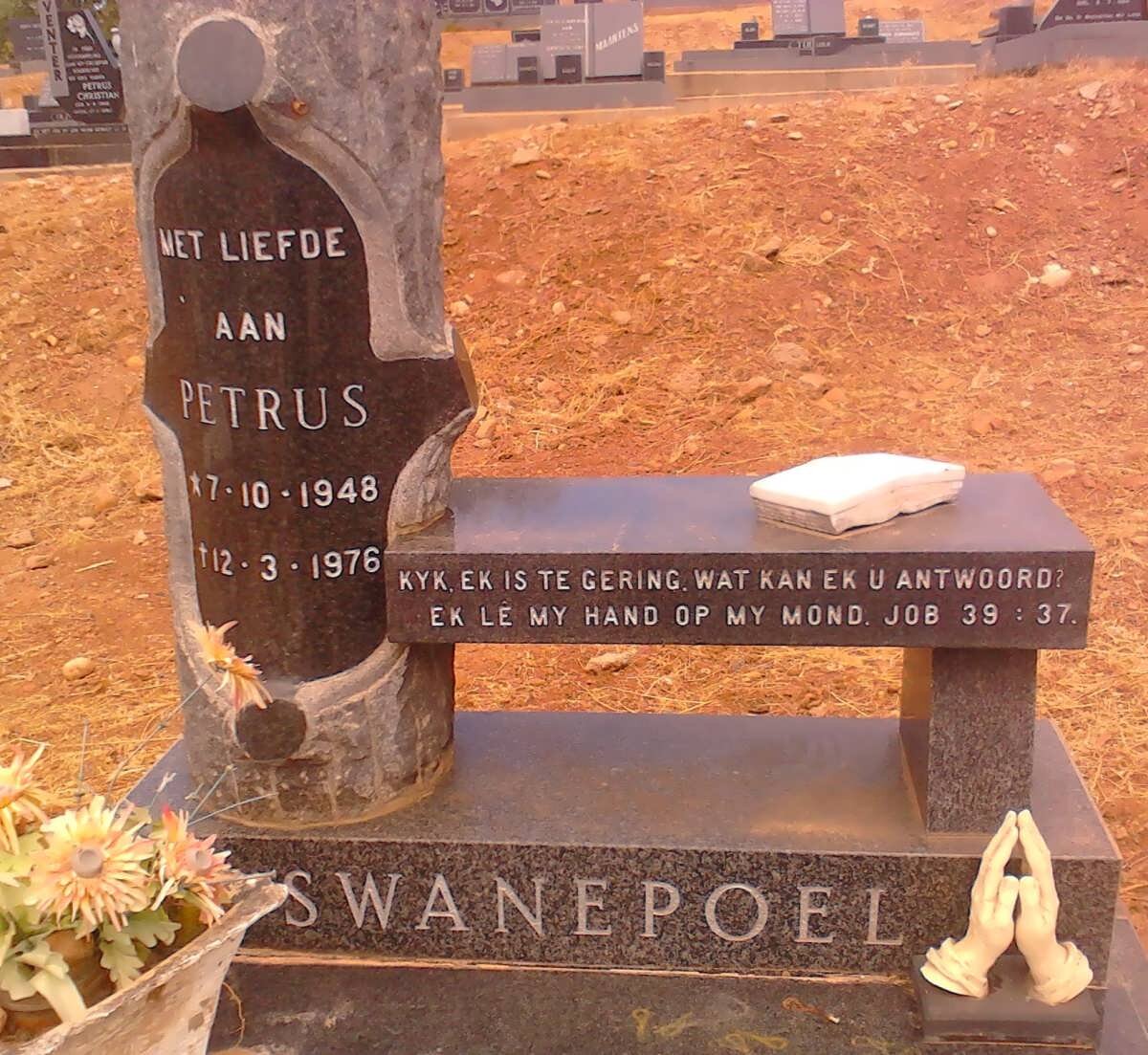 SWANEPOEL Petrus 1948-1976