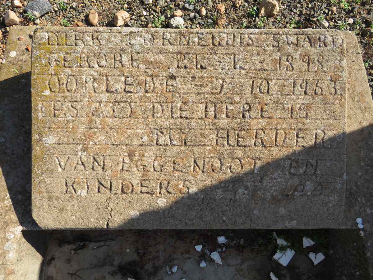 SWART Dirk Cornelius 1898-1963