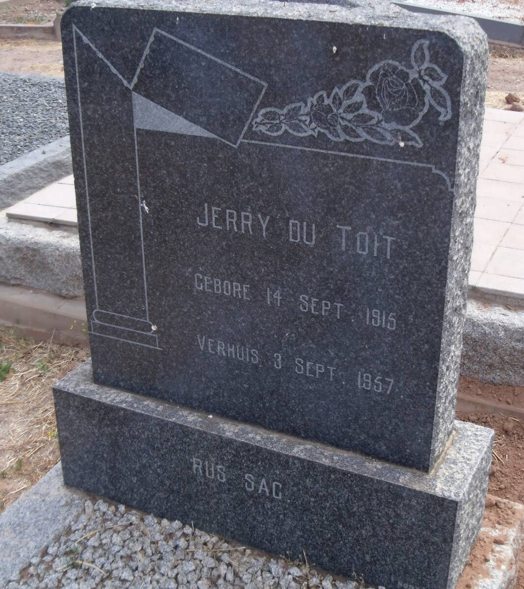 TOIT Jerry, du 1915-1957