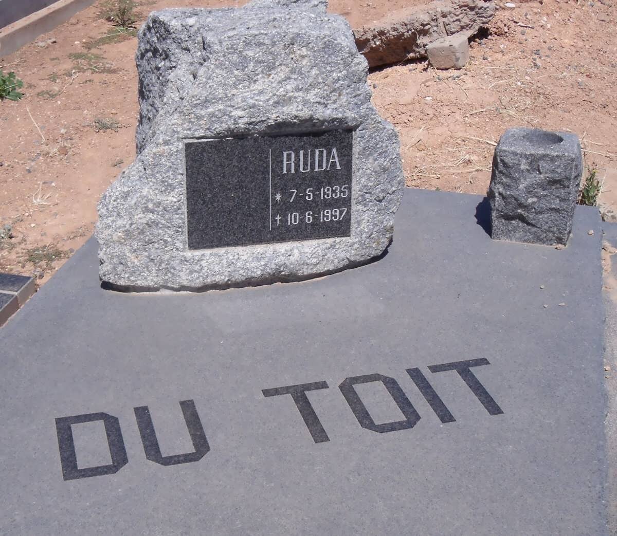 TOIT Ruda, du 1935-1997