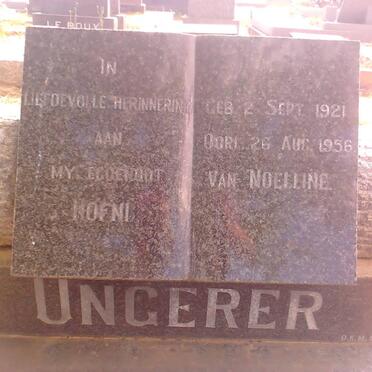 UNGERER Hofni 1921-1956