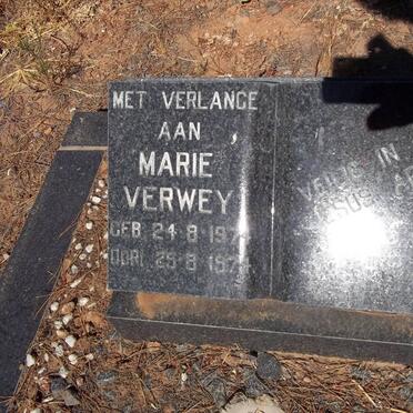VERWEY Marie 1974-1974