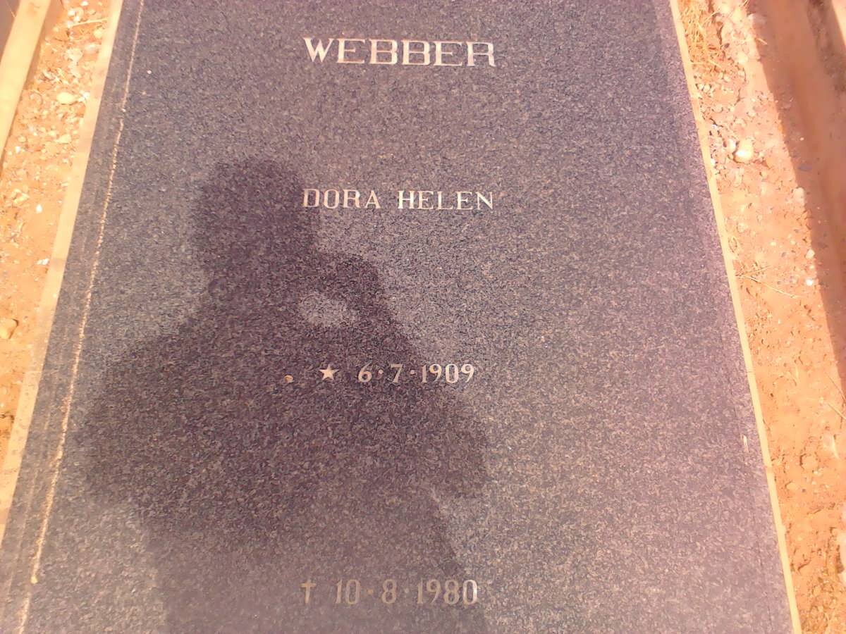 WEBBER Dora Helen 1909-1980