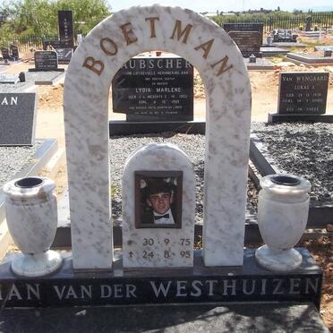 WESTHUIZEN Ian, van der 1975-1995