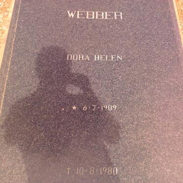 WEBBER Dora Helen 1909-1980