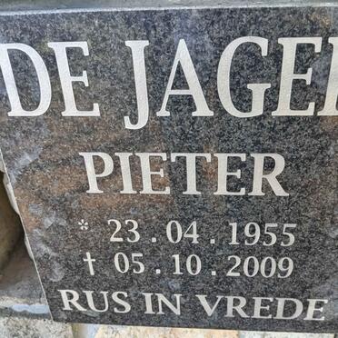 JAGER Pieter, de 1955-2009