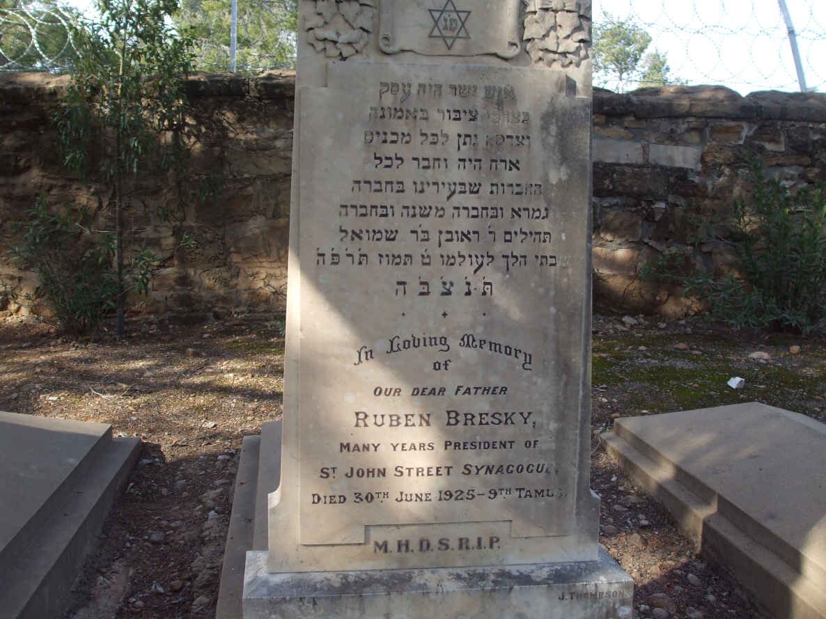 BRESKY Ruben   -1925