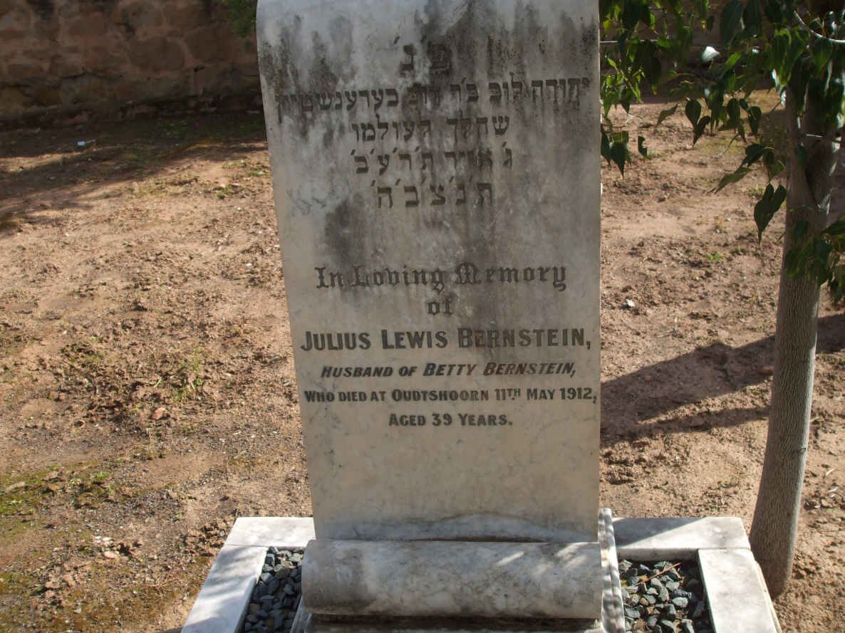 BERNSTEIN Julius Lewis  -1912 