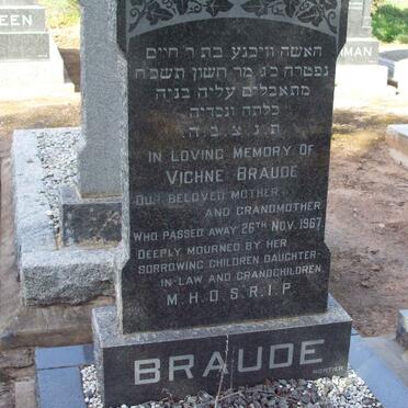 BRAUDE Vichne  -1967