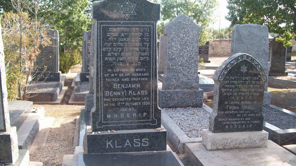 KLASS Benjamin  -1950 