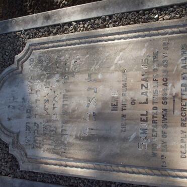 LAZARUS Samuel   -5664