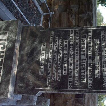 LICHTER Barney  -1934 