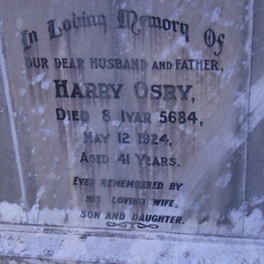 OSRY Harry -1924