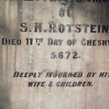 ROTSTEIN S.H.  -1912