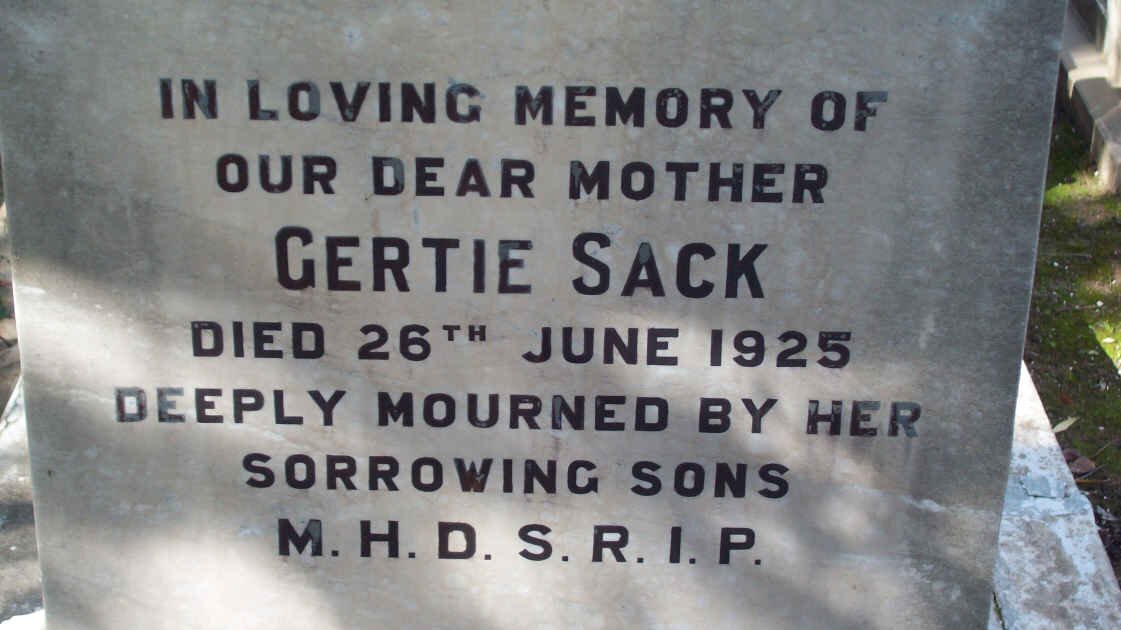 SACK Gertie  -1925
