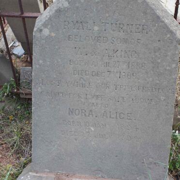 KING Ryan Turner 1888-1888 :: KING Nora Alice 1894-1894
