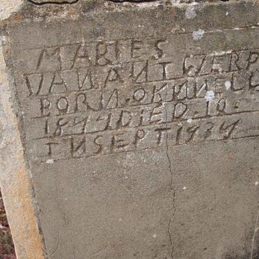 ANTWERP Mable S. van 1877-1937