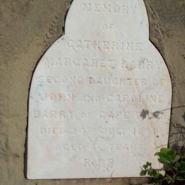BARRY Catherine Margaret   -1893