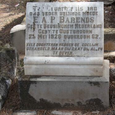 BARENDS E.A.P.-1926