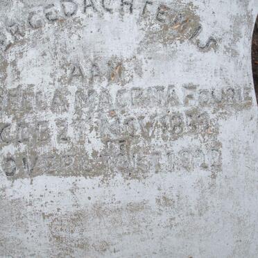 FOURIE A.M. 1859-192?