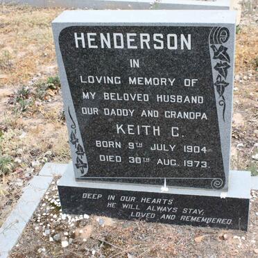 HENDERSON Keith C. 1904-1973