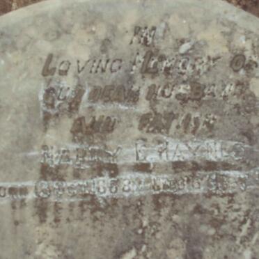 HAYNES Marty E. 18?8-?