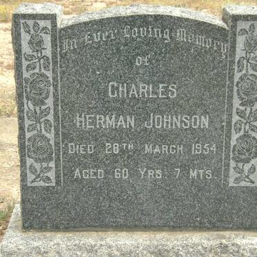 JOHNSON Charles Herman -1954