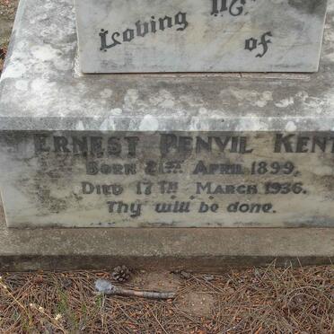KENT Ernest Penvil 1899-1936