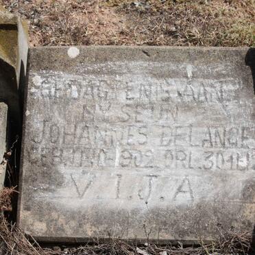 LANGE Johannes, de 1902-1912