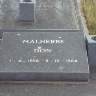 MALHERBE Don 1958-1984