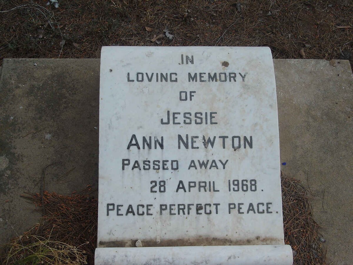 NEWTON Jessie Ann  -1968