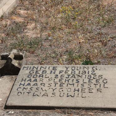 YOUNG Minnie 1912-1926