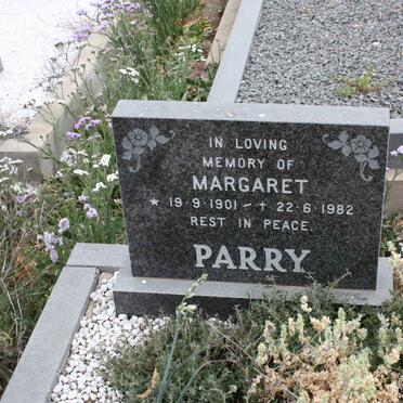 PARRY Margaret 1901-1982