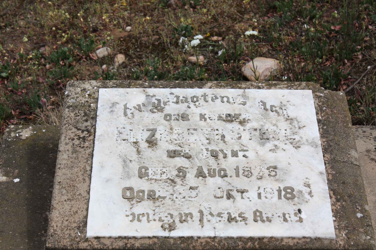 STEYL Elizabeth nee JOYNT 1875-1918