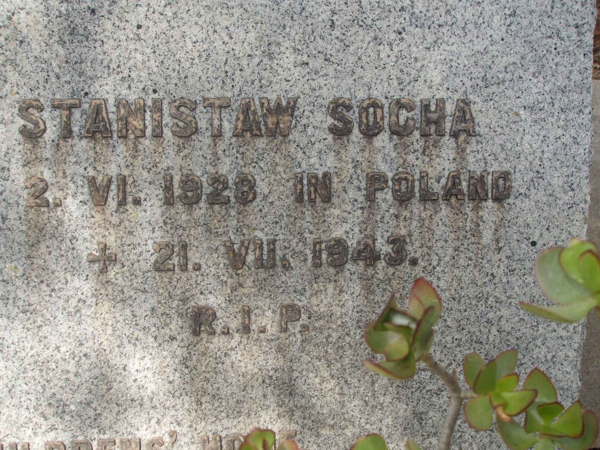 STANISTAW Socha 1928-1943