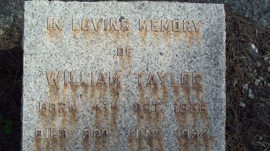 TAYLOR William 1956-1934
