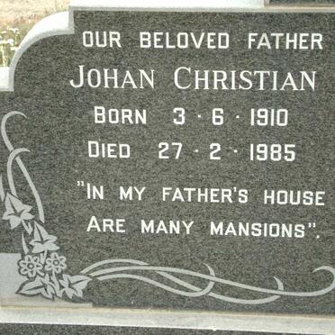 THERON Johan Christian 1910-1985 &amp; Arauna 1911-1965