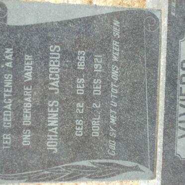 VIVIERS Johannes Jacobus 1853-1921