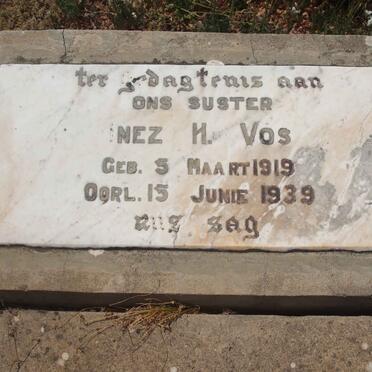 VOS Inez H. 1919-1939
