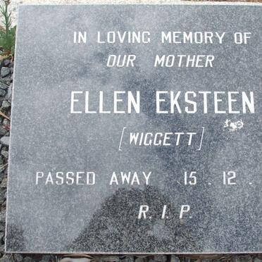 WIGGETT :: GATES:: EKSTEEN