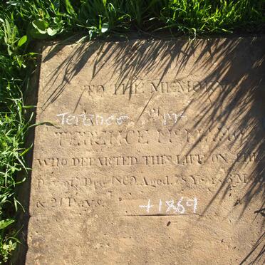 McMAHON Terence   -1869