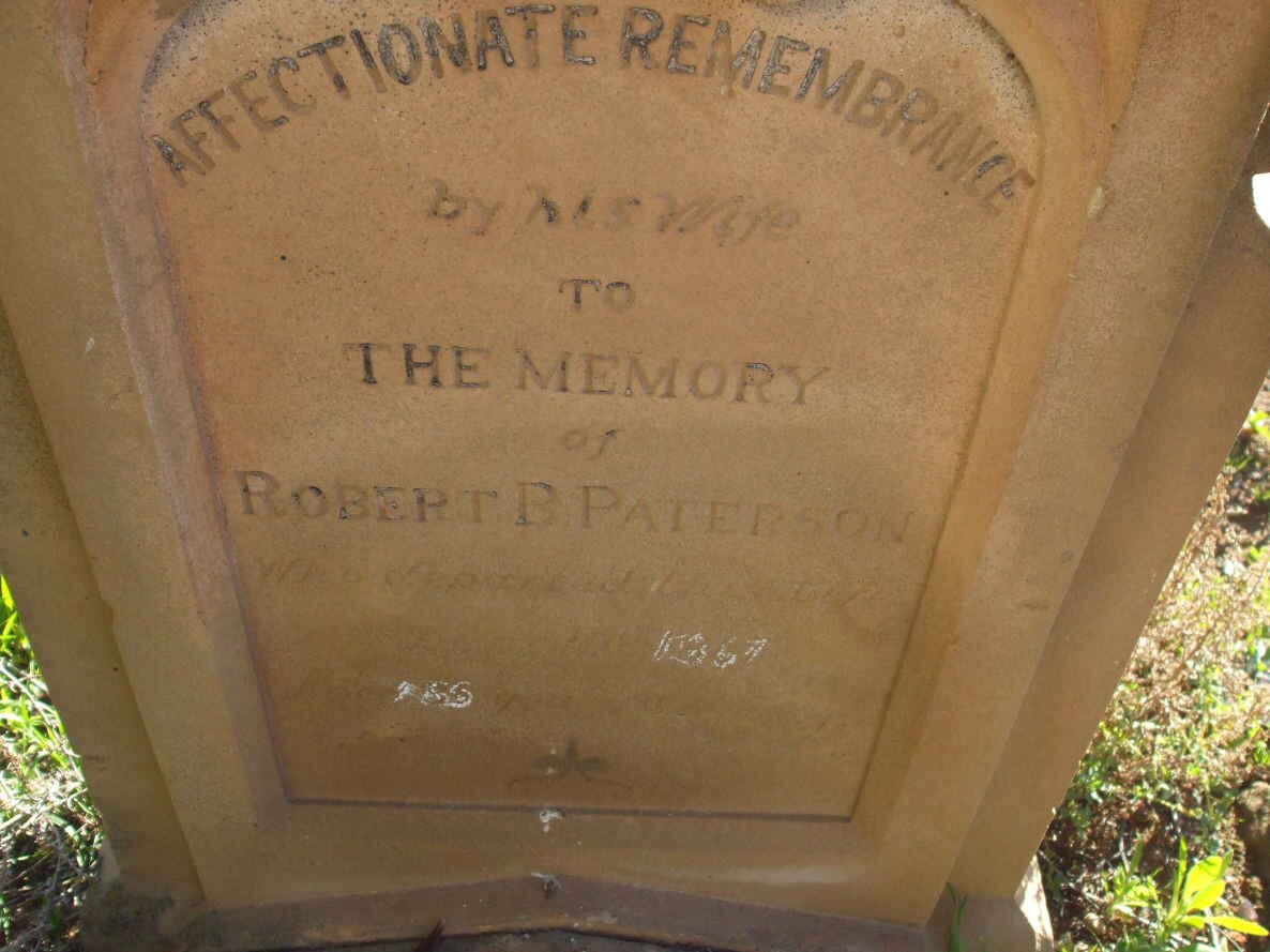 PATERSON Robert  -1867 