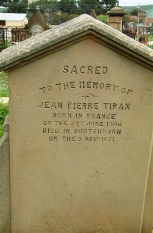 TIRAN Jean Pierre 1840-1881