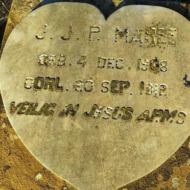 MAREE J.J.P. 1908-1912