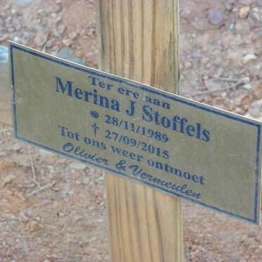 STOFFELS Merina J. 1989-2015