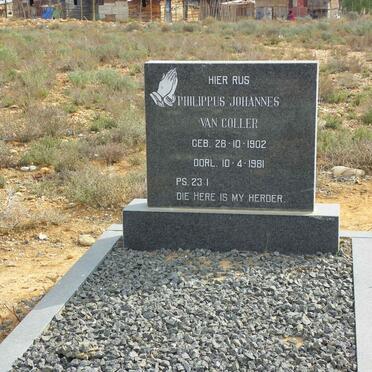 COLLER Philippus Johannes, van 1902-1981