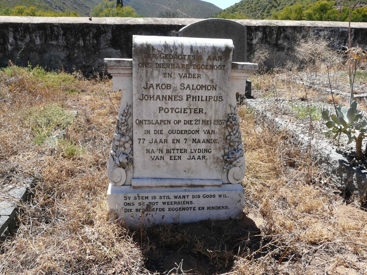POTGIETER Jakob Salomon Johannes Philipus -1937