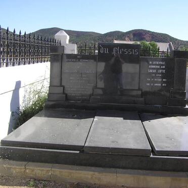 PLESSIS Jacobus Hermanus, du 1901-1968 &amp; Sarah Loftie SNYMAN 1897-1972